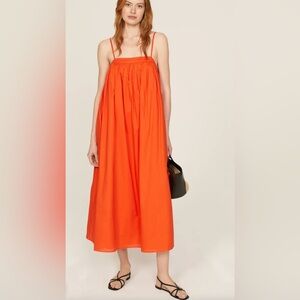 $450 Adam Lippes Swing Slip Dress Sz S